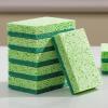 imageJOYMOOP Clean SpongesDualSided NonScratch Soft Scrub Dish Sponge Safe for NonStick Cookware Kitchen and Household Cleaning Pack of 6 Scrubbing Sponges