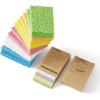 imageJOYMOOP Dish Sponge Scrubber Cellulose Sponges Kitchen for NonScratch Washing Dishes Household Cleaning Scrub Natural Sponge Pack of 12 Colorful Sponges24 Pcs Colorful Compressed Sponges