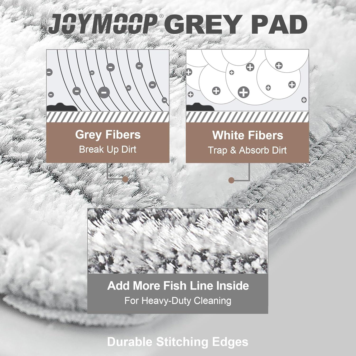 image:imageJOYMOOP Mop Broom Holder Wall Mounted Damage Free Hanging Hooks Mount for Home Kitchen Bathroom Storage 4 Pack