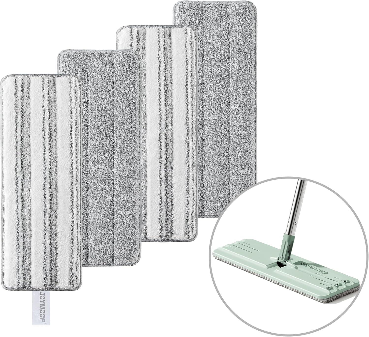 image:imageJOYMOOP Mop Broom Holder Wall Mounted Damage Free Hanging Hooks Mount for Home Kitchen Bathroom Storage 4 Pack