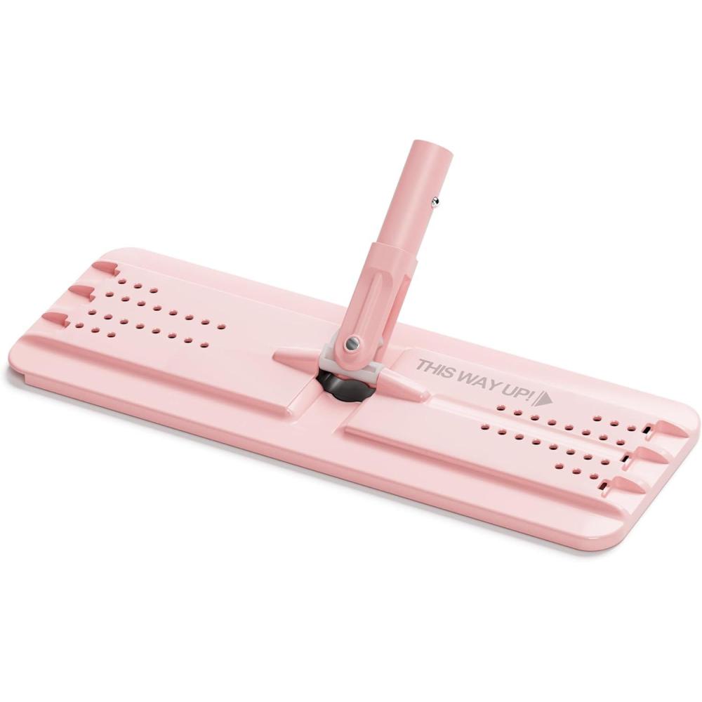 image:imageJOYMOOP Flat Mop Head with 13inch Microfiber Mop Pad Replacement Pink 1 PackPink