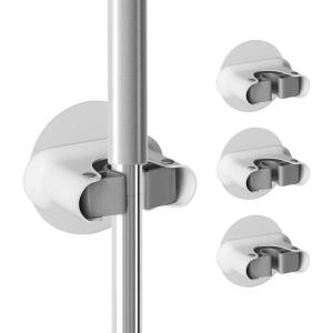 JOYMOOP Mop Broom Holder Wall Mounted, Damage Free Hanging Hooks, Mount for Home, Kitchen, Bathroom Storage – 4 Pack